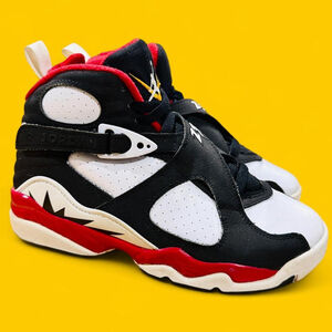 Nike Air Jordan 8 Retro (GS) Paprika Black White DO8731-601 Size 5Y
